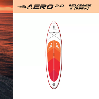 AERO 2.0 Red Orange 11' SUP board
