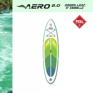 AERO 2.0 Green Leaf 11' fusion SUP board