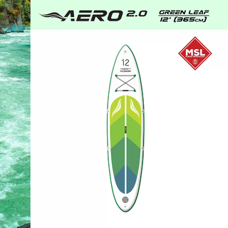 AERO 2.0 Green Leaf 12' fusion SUP board