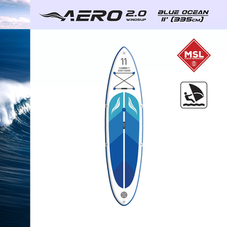 AERO 2.0 Blue Ocean Wind Fusion 11' SUP board