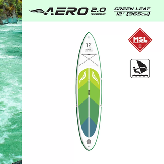 AERO 2.0 Green Leaf Wind Fusion 12' SUP board